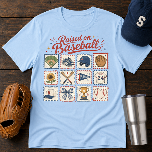 The Raised on Baseball T-Shirt