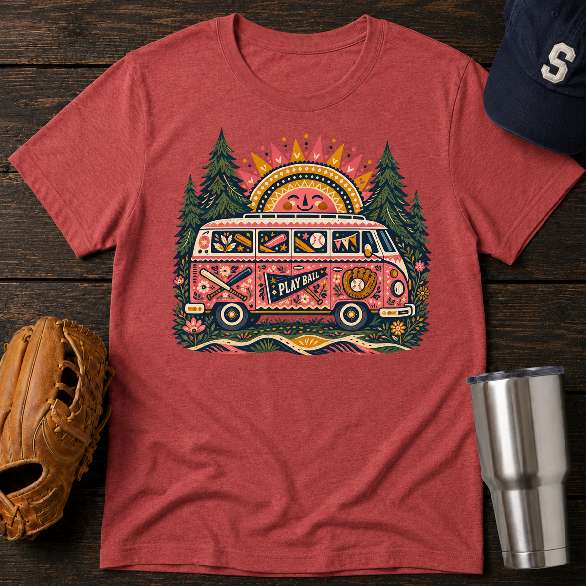 Play Ball Van T-Shirt
