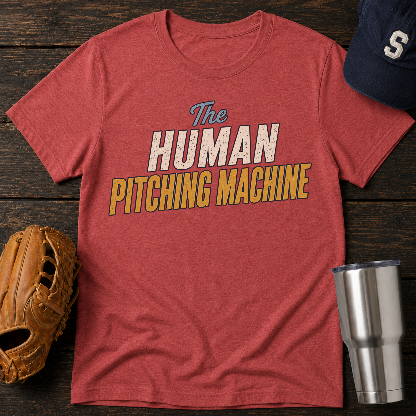 The Human Pitching Machine T-Shirt