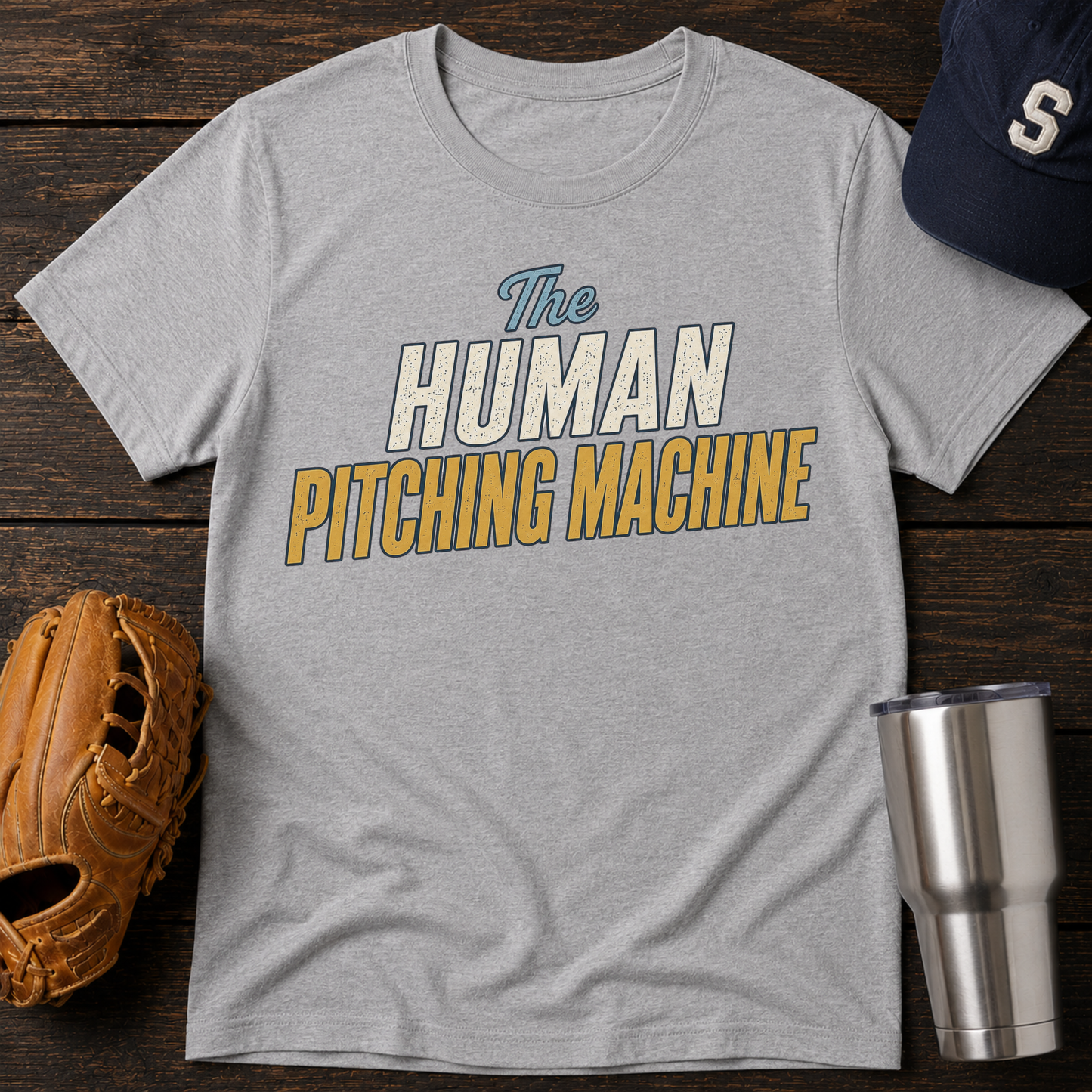 The Human Pitching Machine T-Shirt