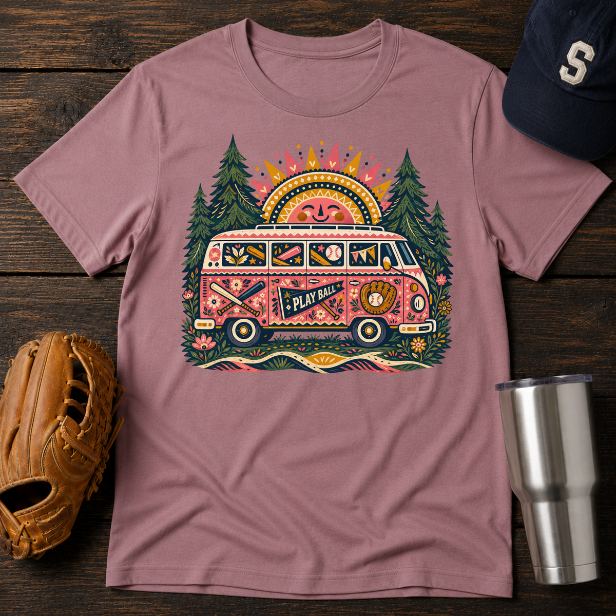 Play Ball Van T-Shirt