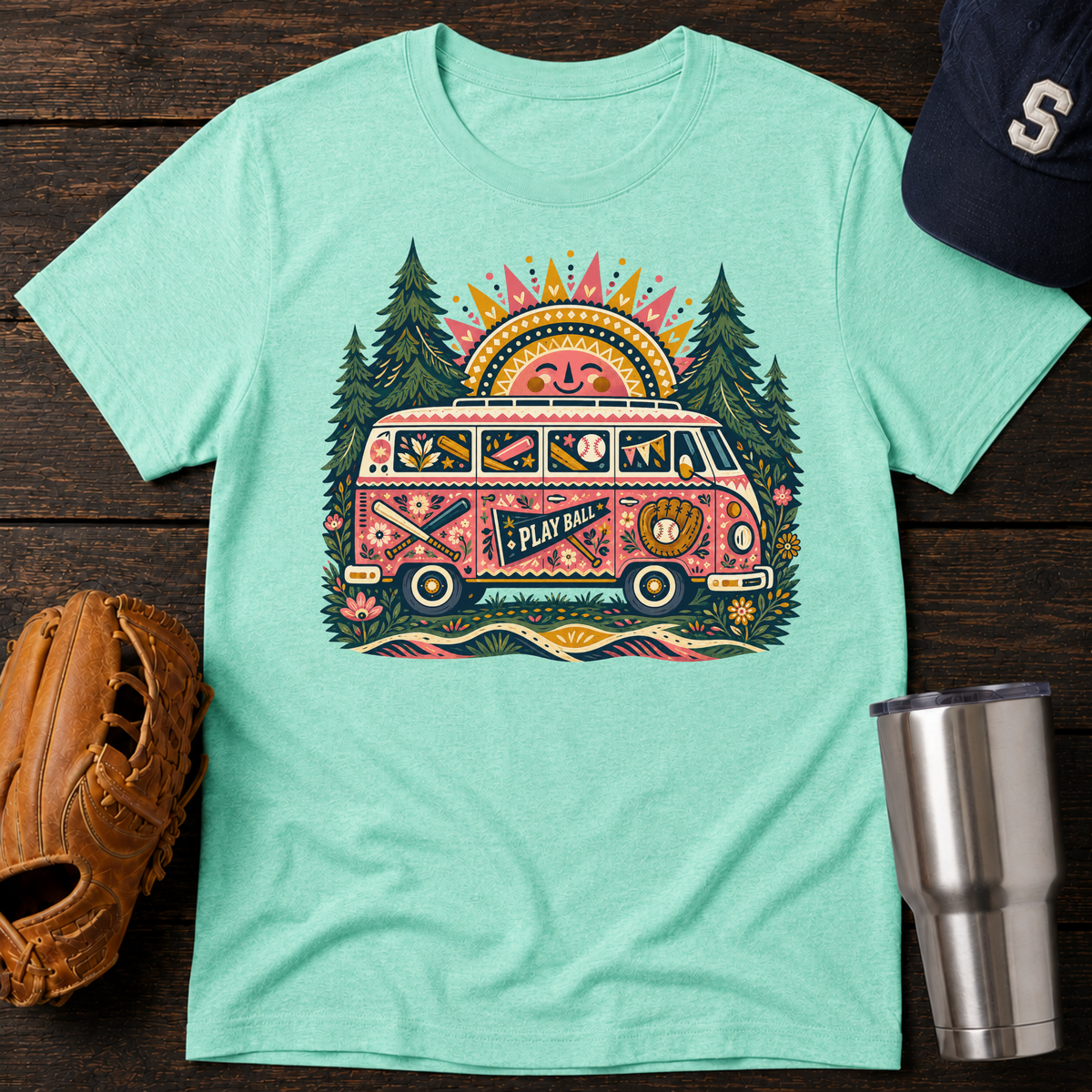 Play Ball Van T-Shirt