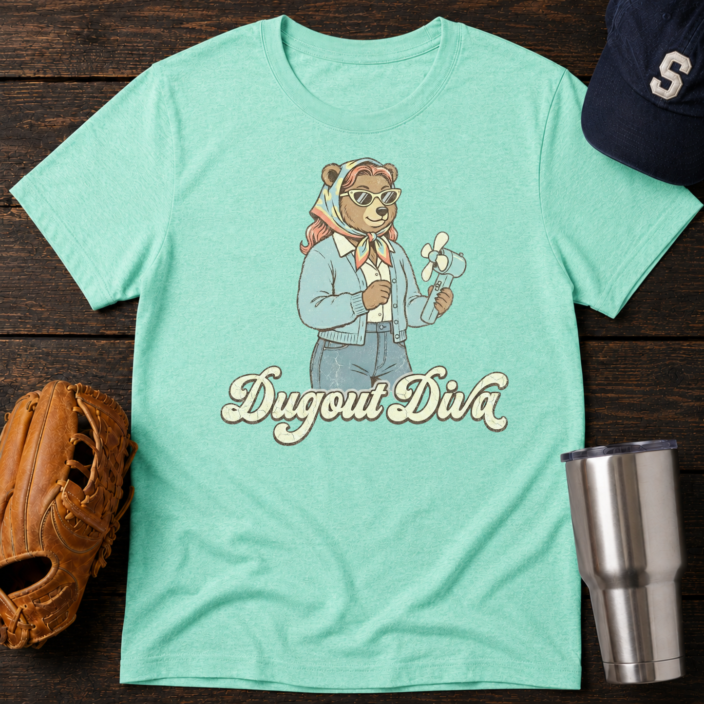 Dugout Diva T-shirt