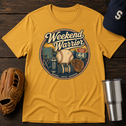 Retro Weekend Warrior T-shirt