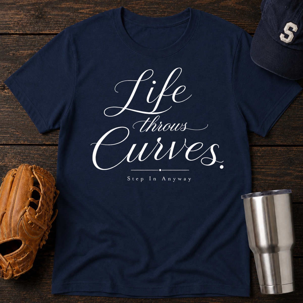 Life throws curves T-Shirt