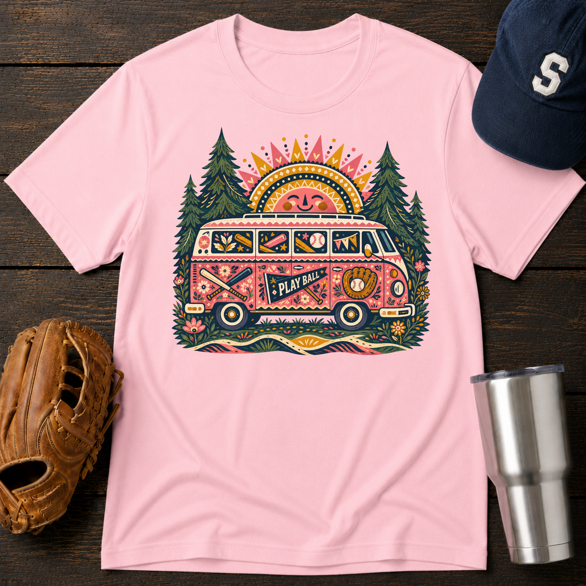 Play Ball Van T-Shirt