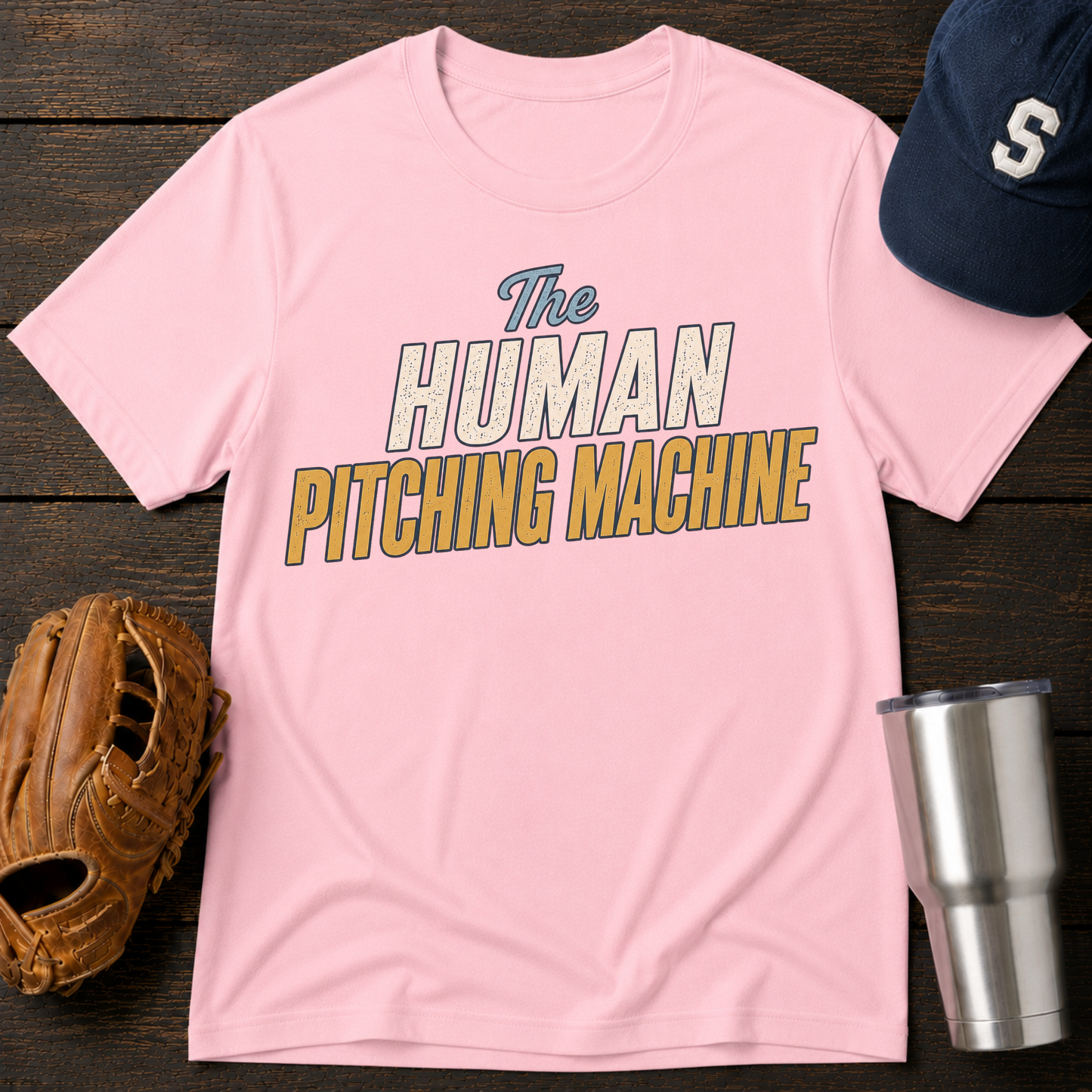 The Human Pitching Machine T-Shirt