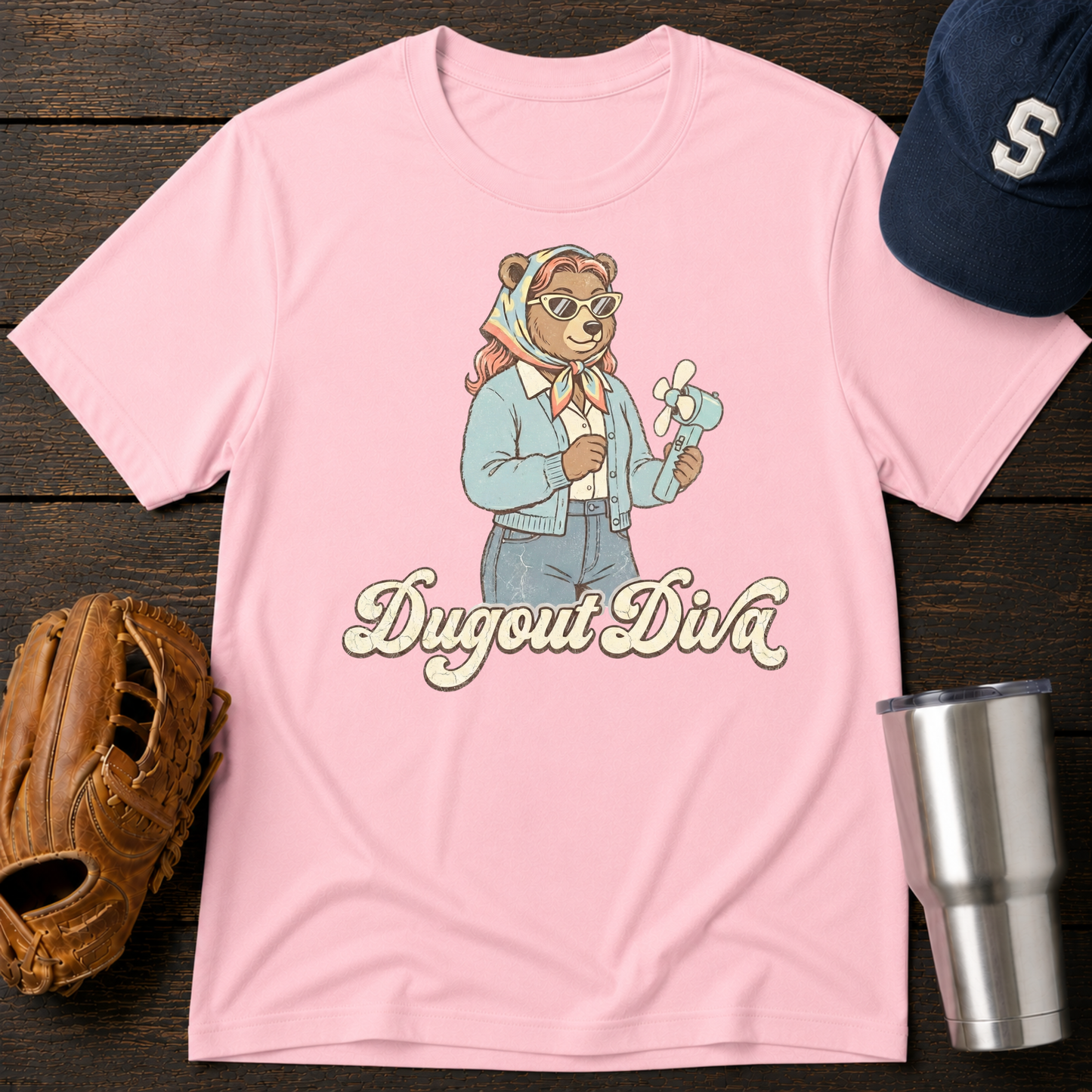 Dugout Diva T-shirt