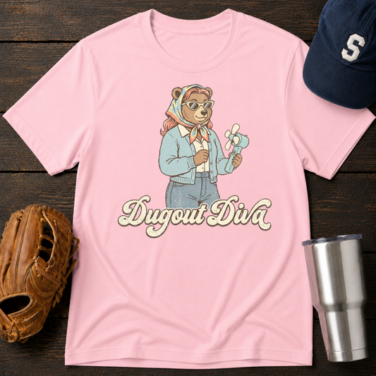 Dugout Diva T-shirt