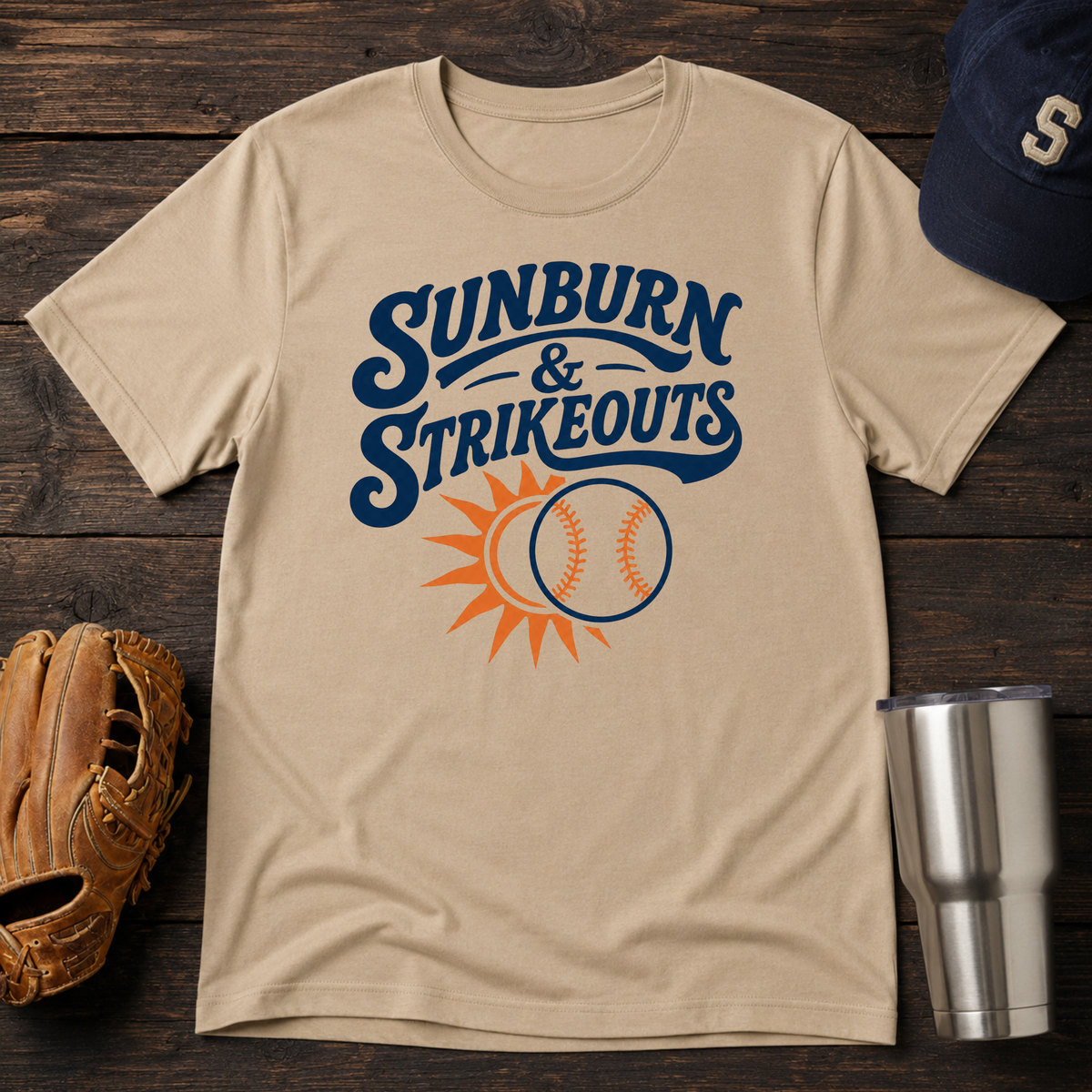 Sunburn & Strikeouts T-shirt