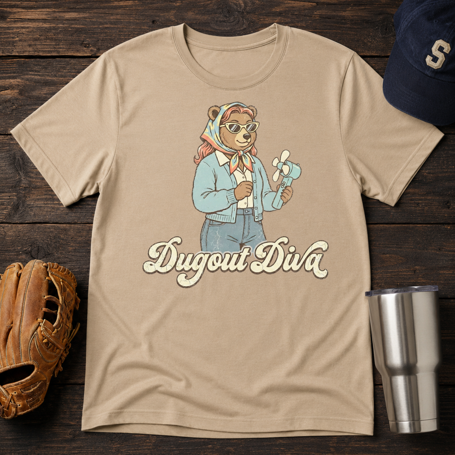 Dugout Diva T-shirt