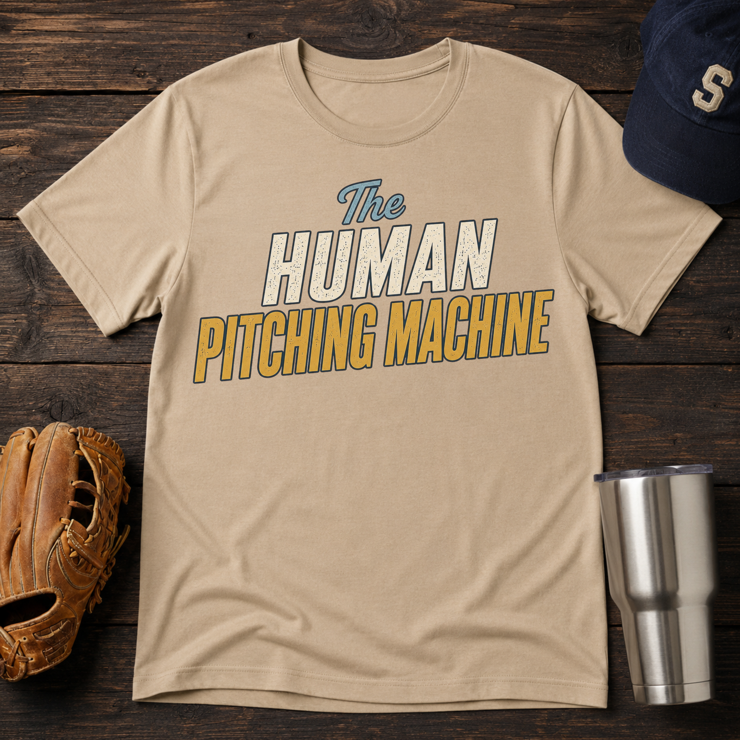 The Human Pitching Machine T-Shirt