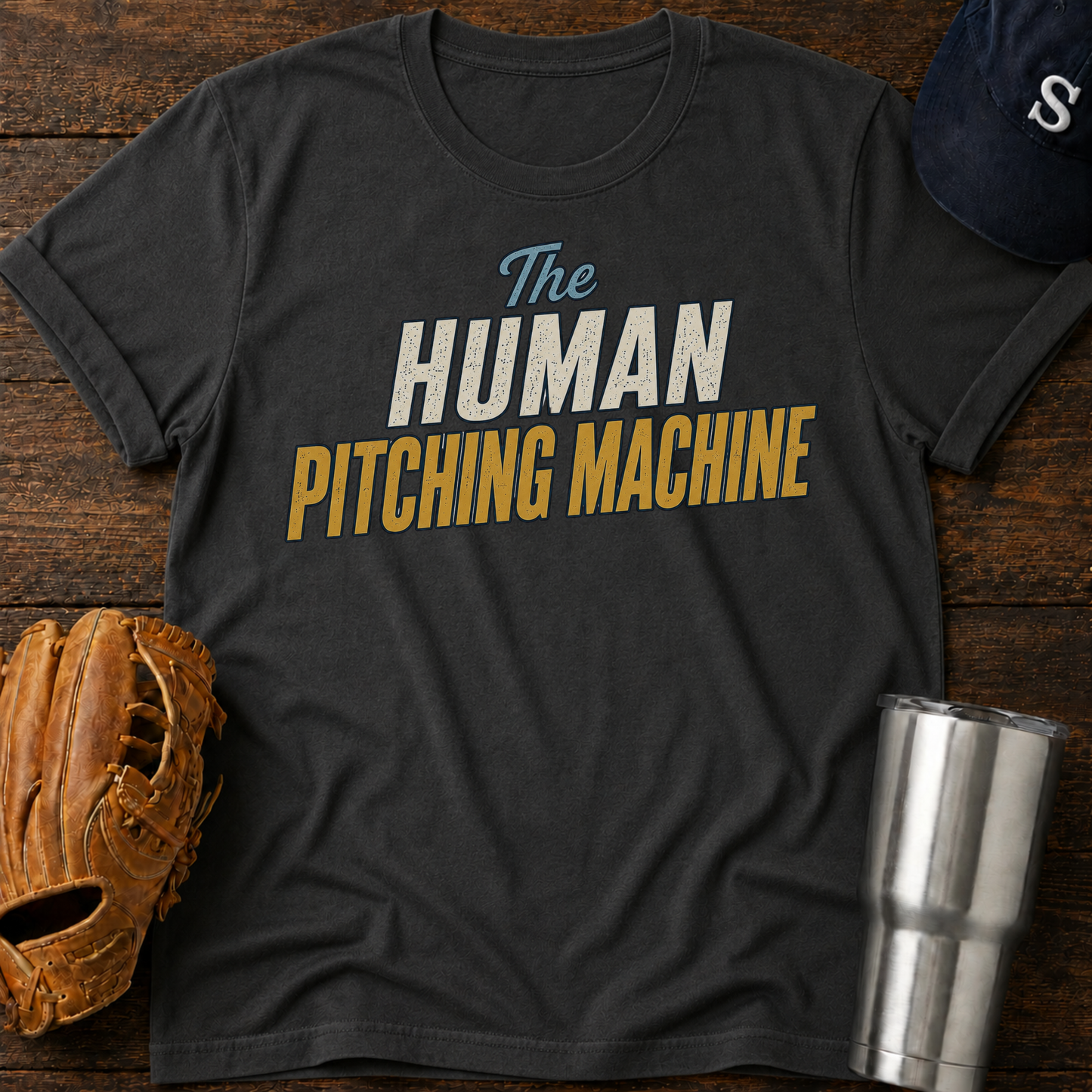 The Human Pitching Machine T-Shirt