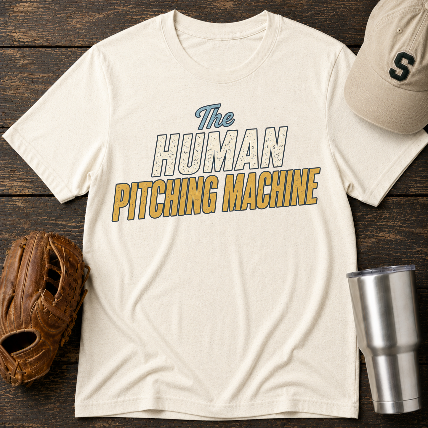 The Human Pitching Machine T-Shirt