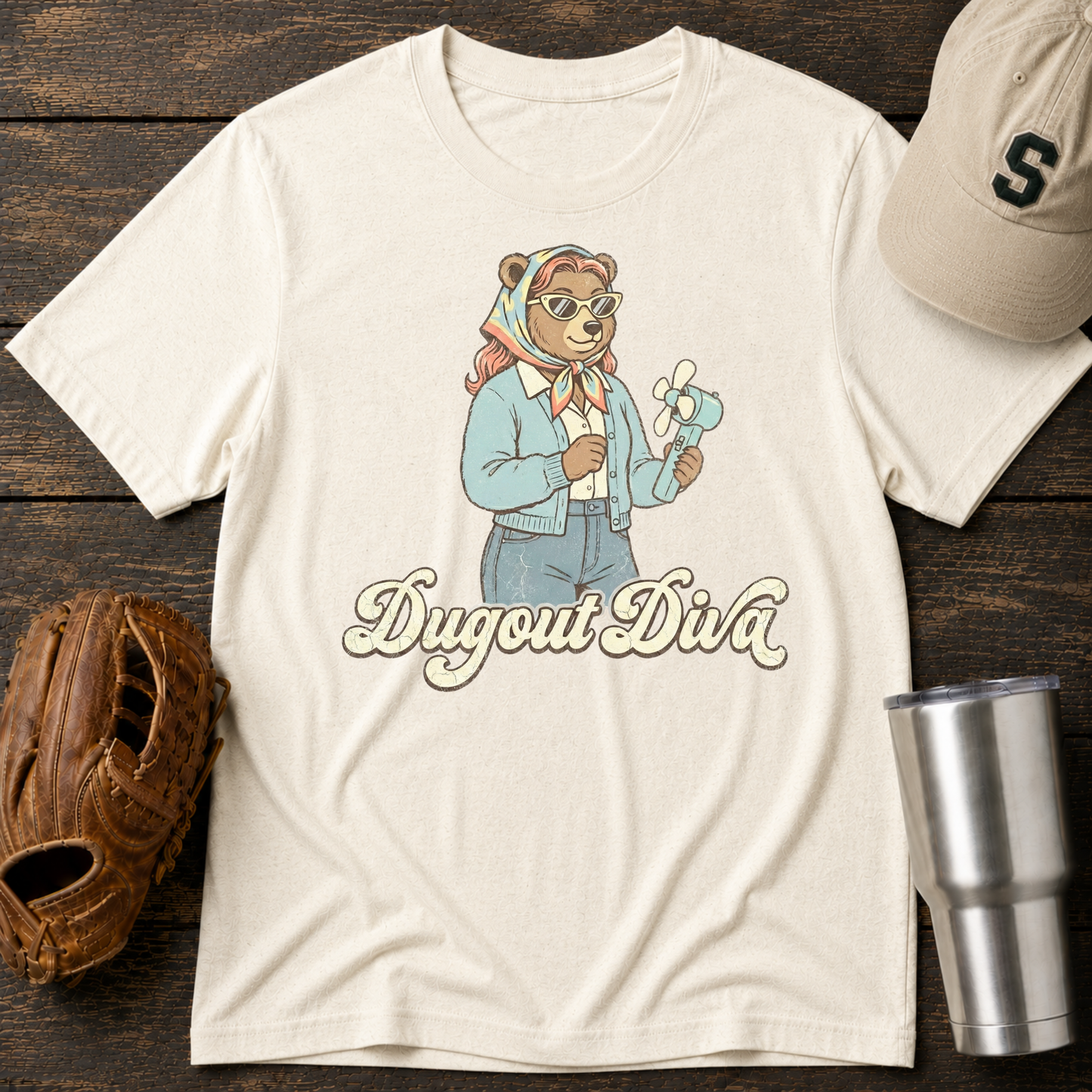 Dugout Diva T-shirt