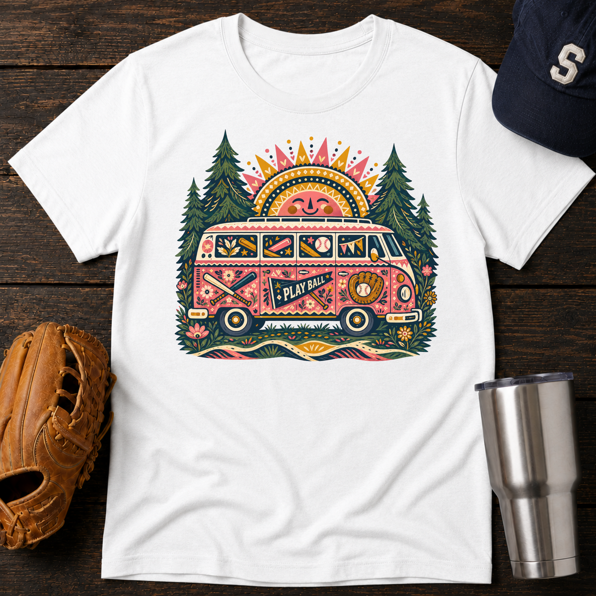 Play Ball Van T-Shirt