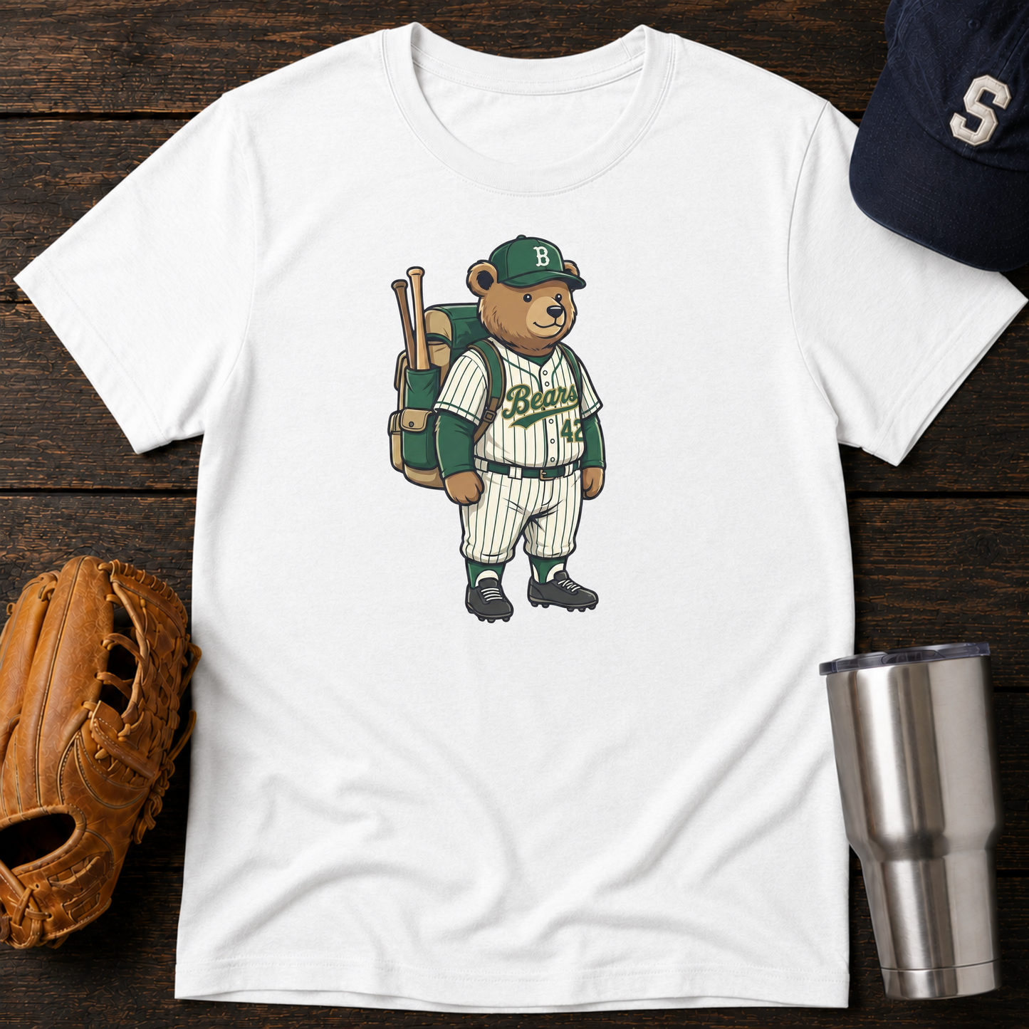 Green Heritage Bear T-shirt
